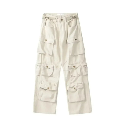Calça Retro Multi-Pocket High Street - GGG / DAMASCO