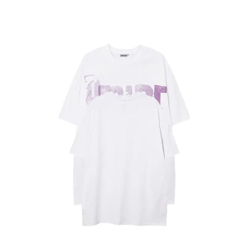 American Graffiti Hip Hop Freizeit-T-Shirt