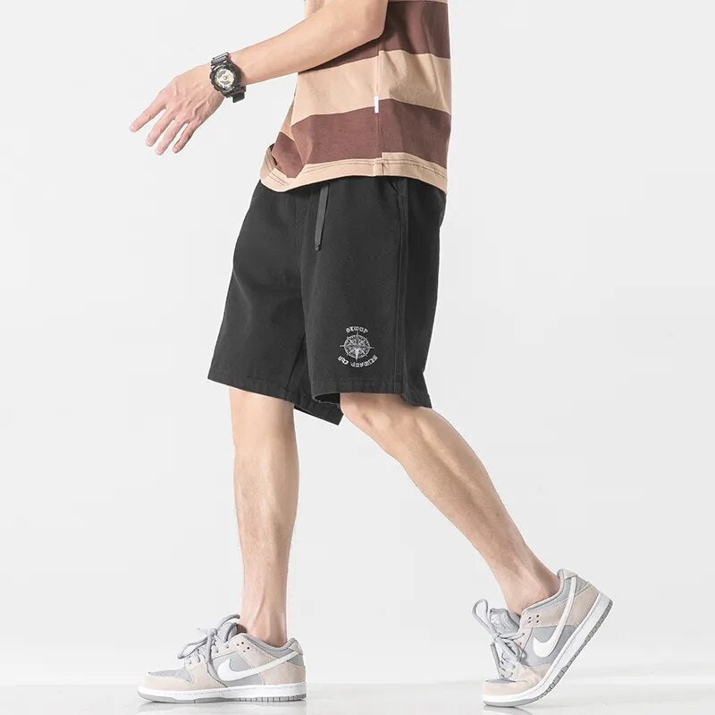 Pantaloncini cargo con cintura larga
