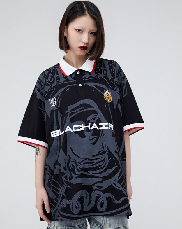 Virgin Mary Soccer T-shirt