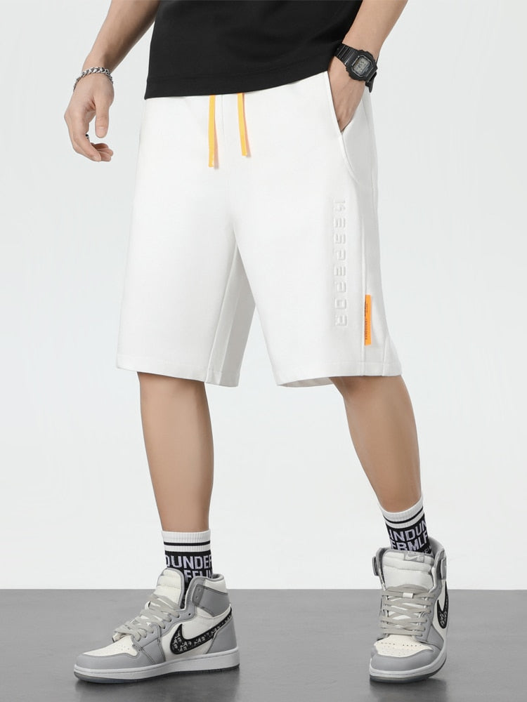Pantaloncini a vita media con coulisse