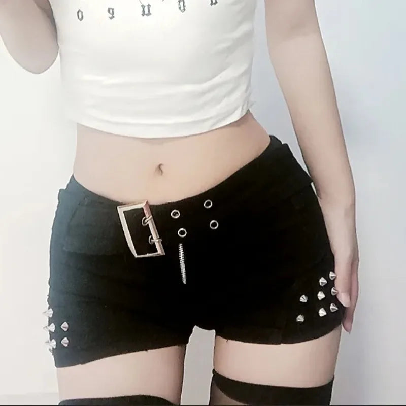 Shorts met knoopzakken