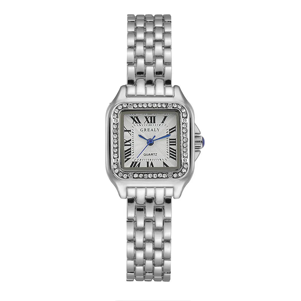 Trendy Gold Stainless Steel Female Watch - MADXMARX