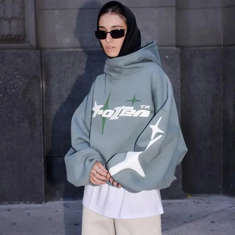 Y2K Galactic Flux Hoodie