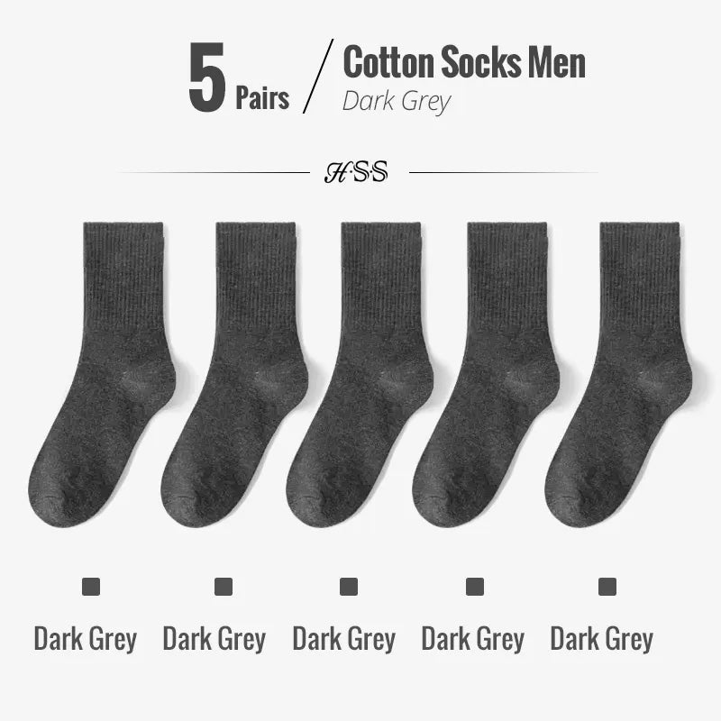 Combed Colorful Breathable Socks