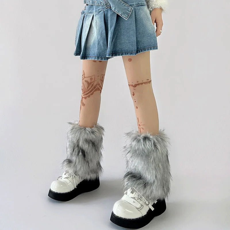 Cozy Plush Leg Warmers