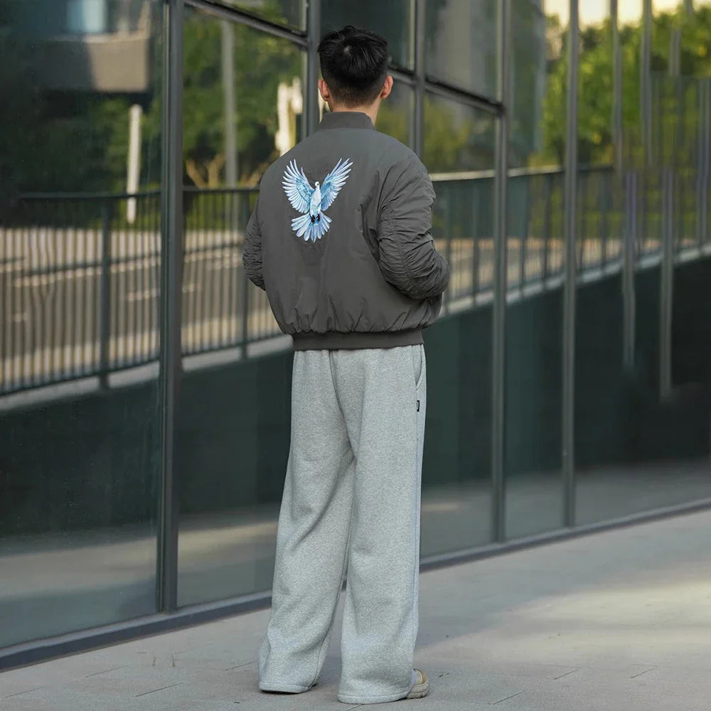 Embroidered Retro High-End Baseball Jacket