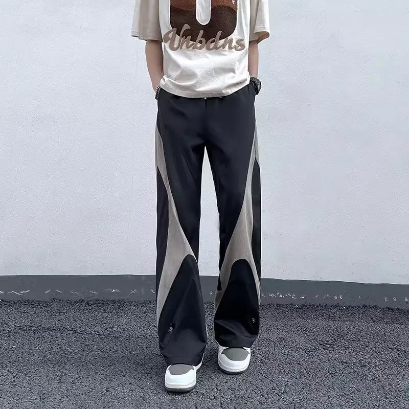 Cool Panelled Baggy Summer Pants