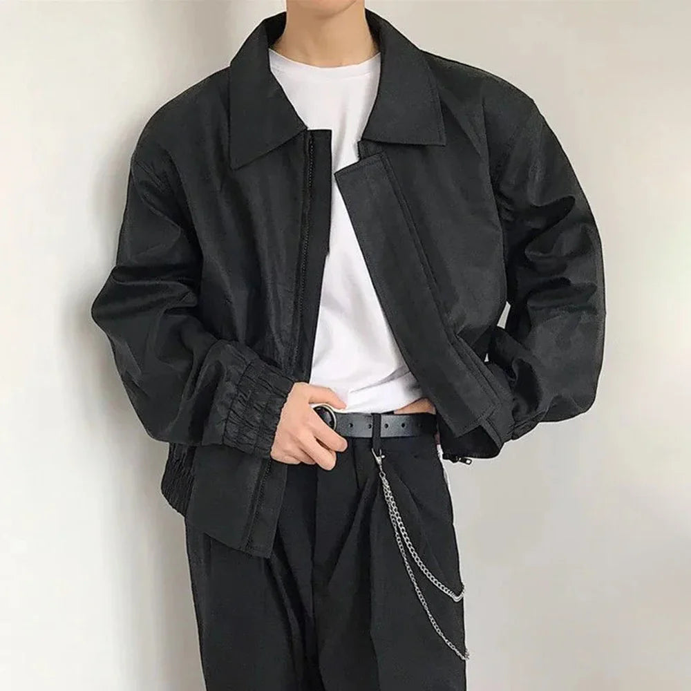 Men Signature British Casual Bomber Jacket