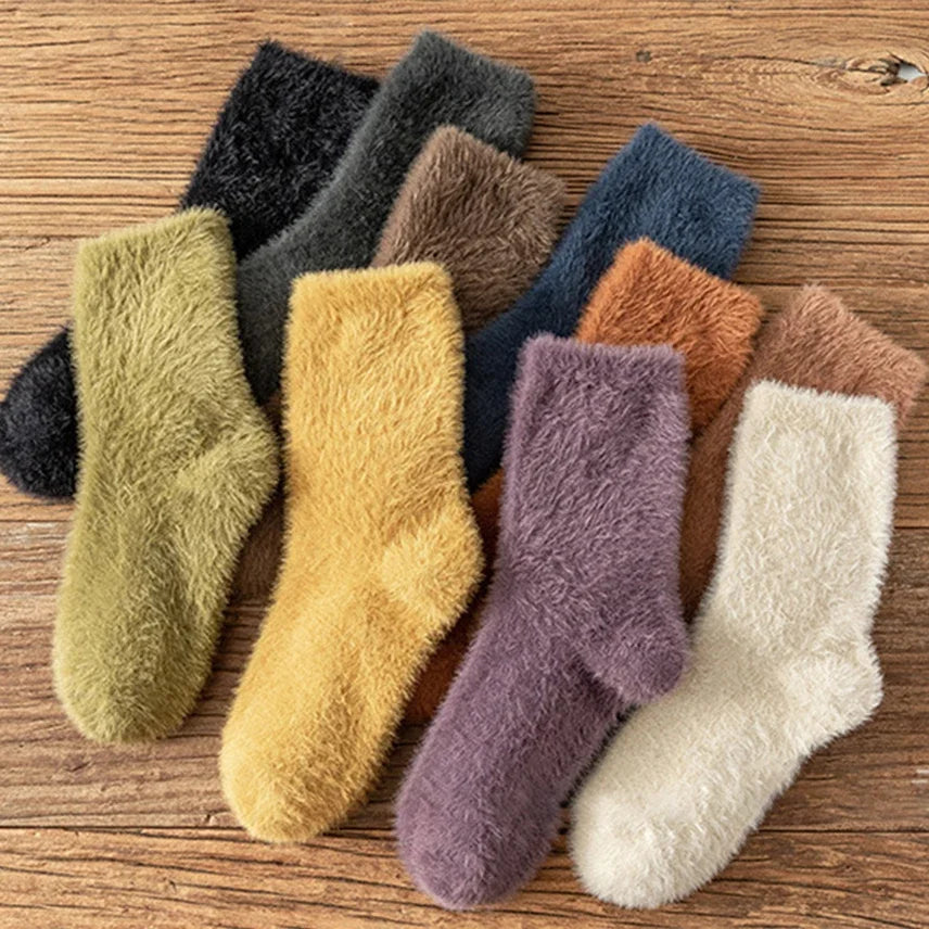 Cozy Soft Winter School Socks