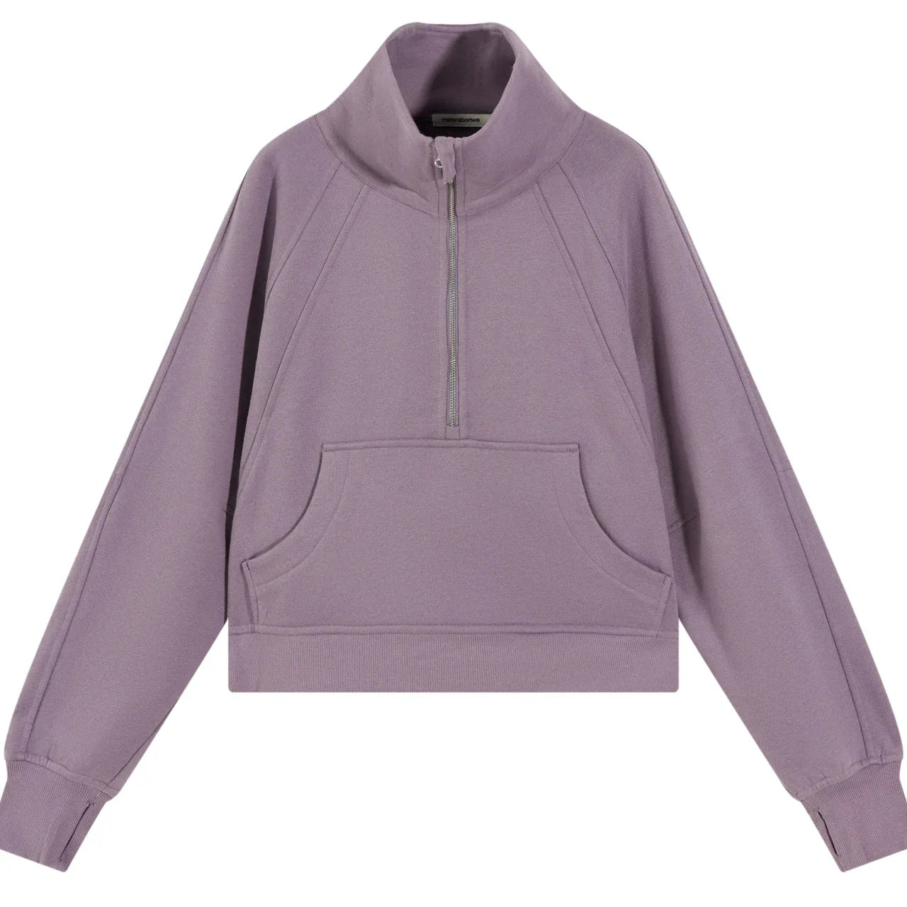 Warm Fleece Half-Zip Sweatshirt