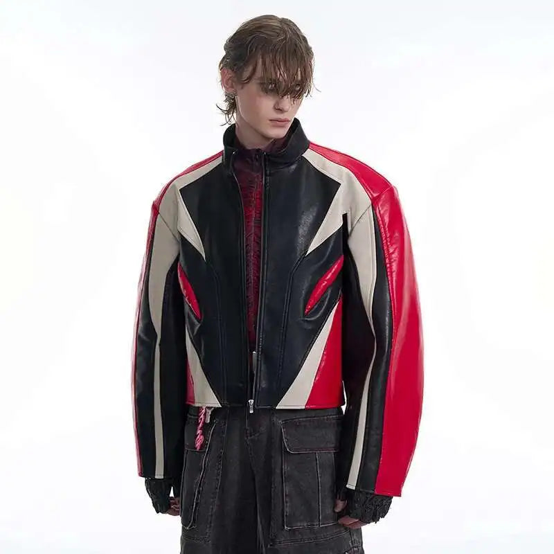 High Street Warmth Without Bulk Leather Jacket