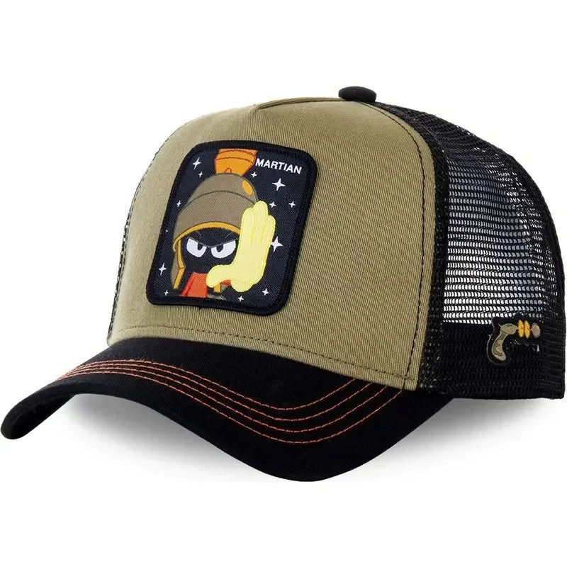 Martian Anime Snapback Cotton Baseball Cap