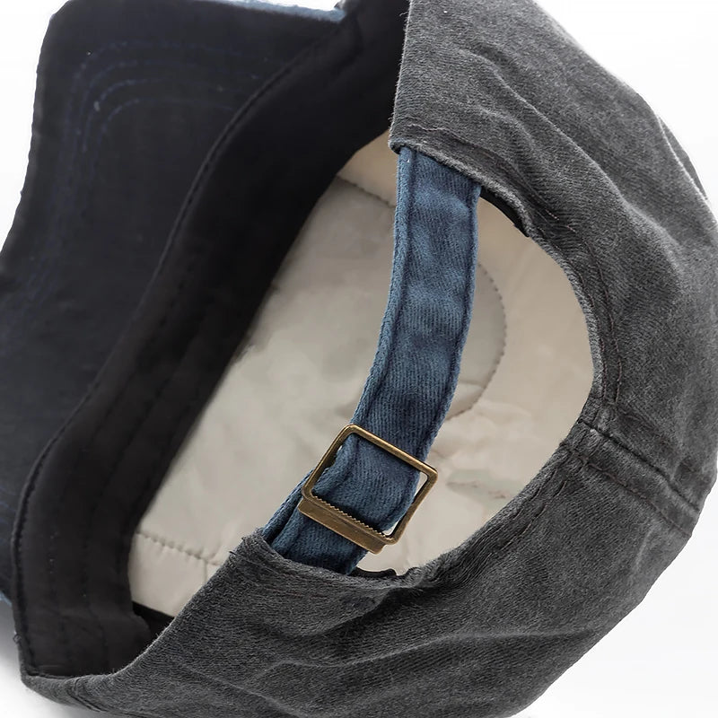Casquette de baseball en coton lavé