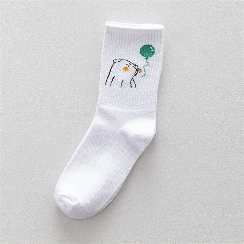 Soft Winter Cute Cartoon Bear Socks