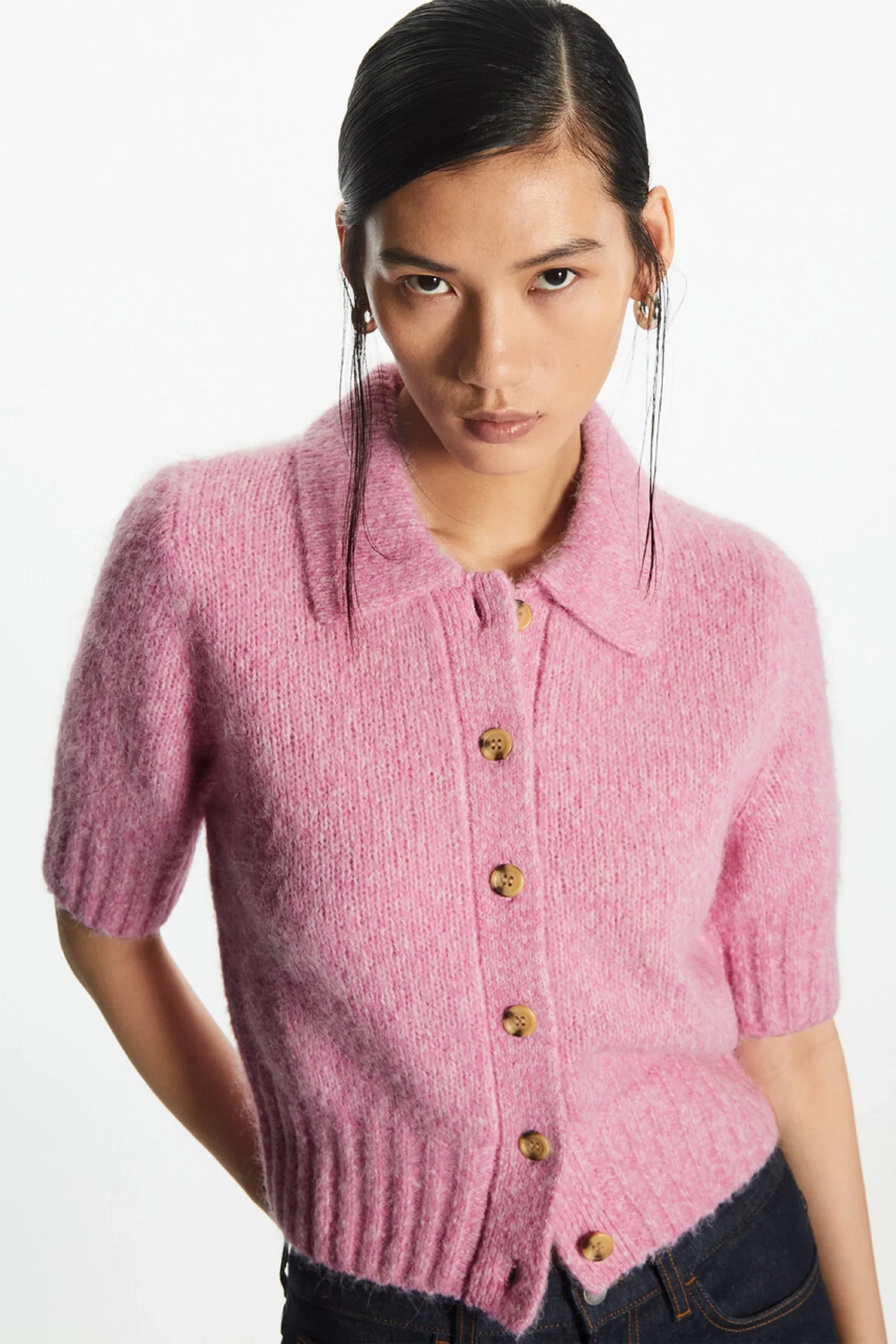 Ladies Retro Ethereal Winter New American Style Cardigan