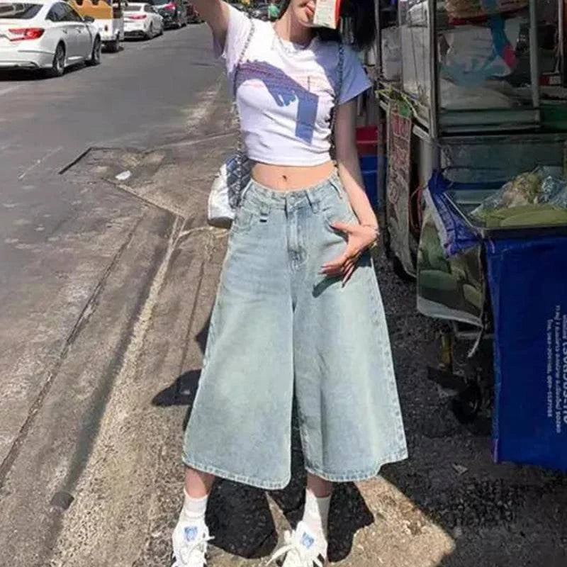 Jean large en jean Y2K