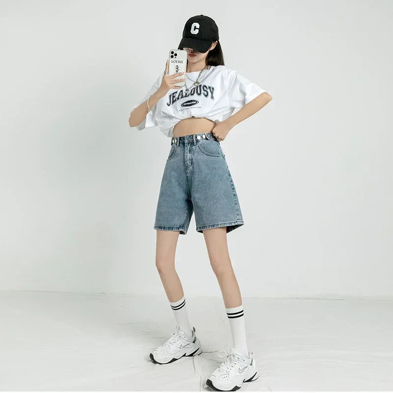 Y2k Baggy Shorts voor dames