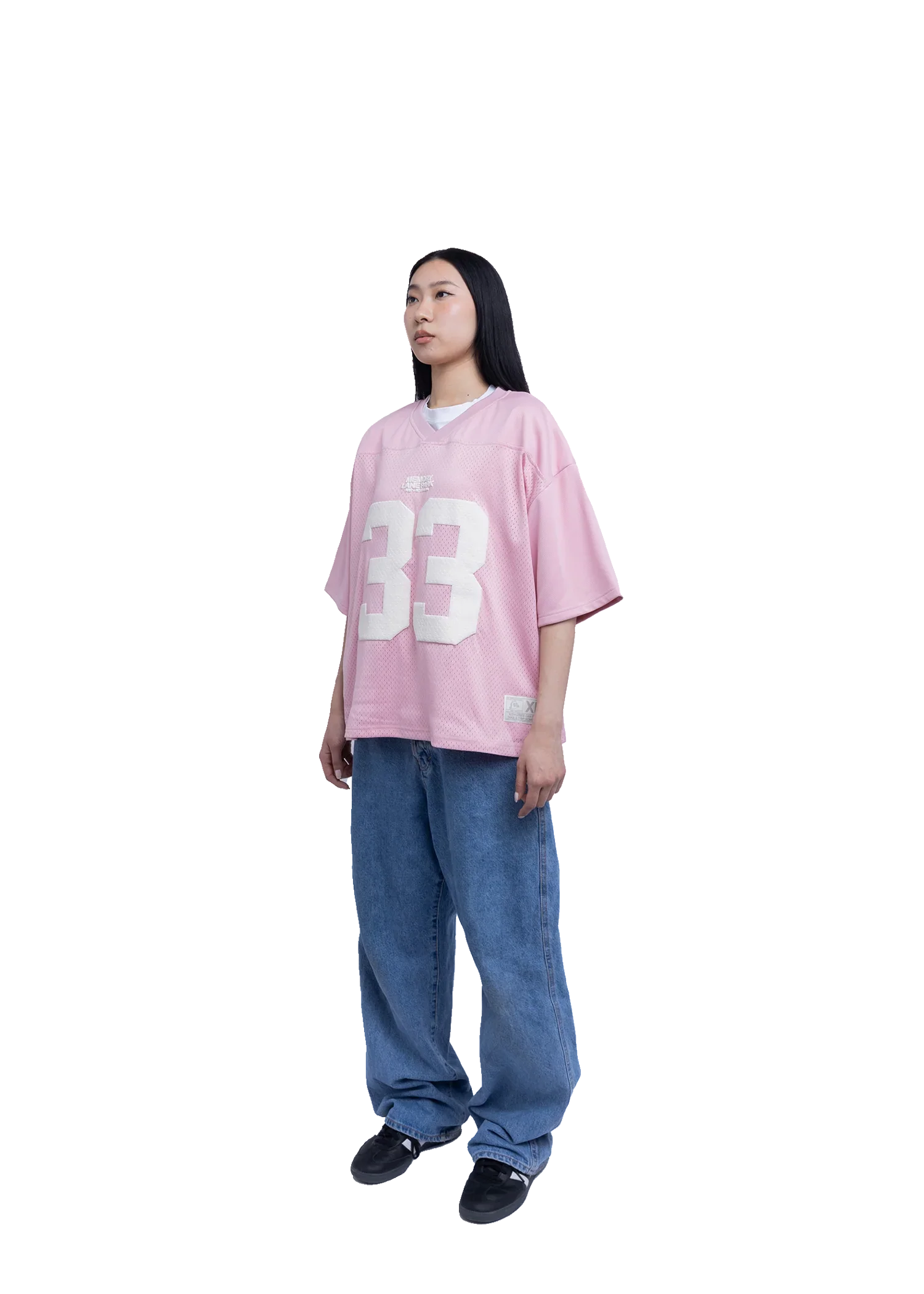 Unisex Y2K Retrò 33 Maglia a Rete