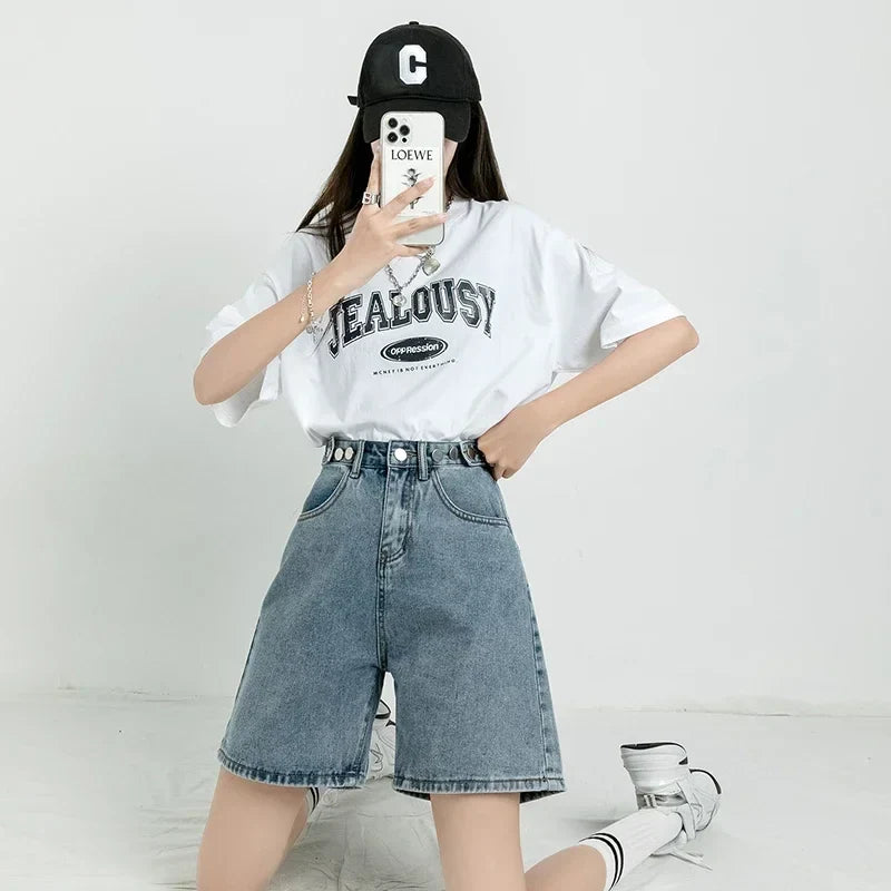Y2k Baggy Shorts voor dames