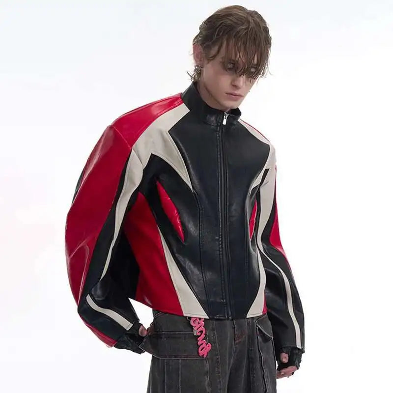 High Street Warmth Without Bulk Leather Jacket