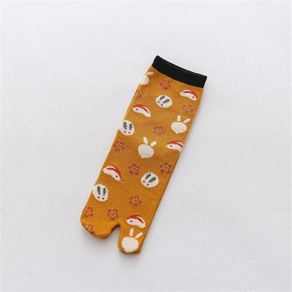 Soft Cotton Cute Cat Dandelion Socks