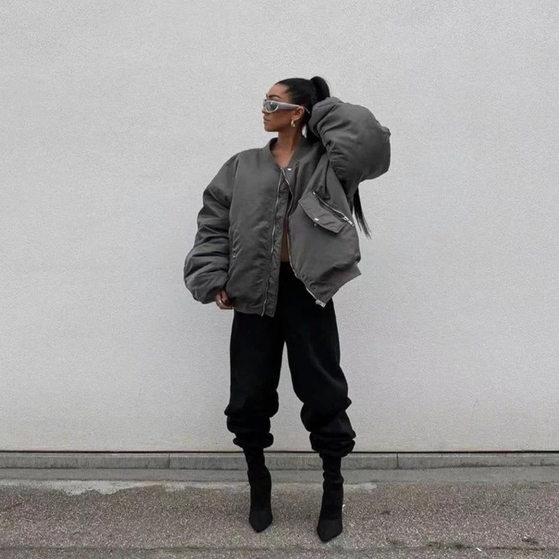 Veste de vol en coton épais pour homme