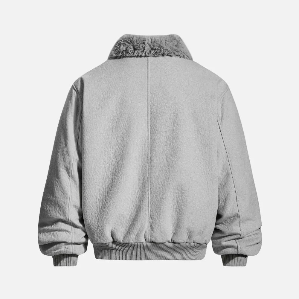 Comfortable High Street Fur Collar Jacket