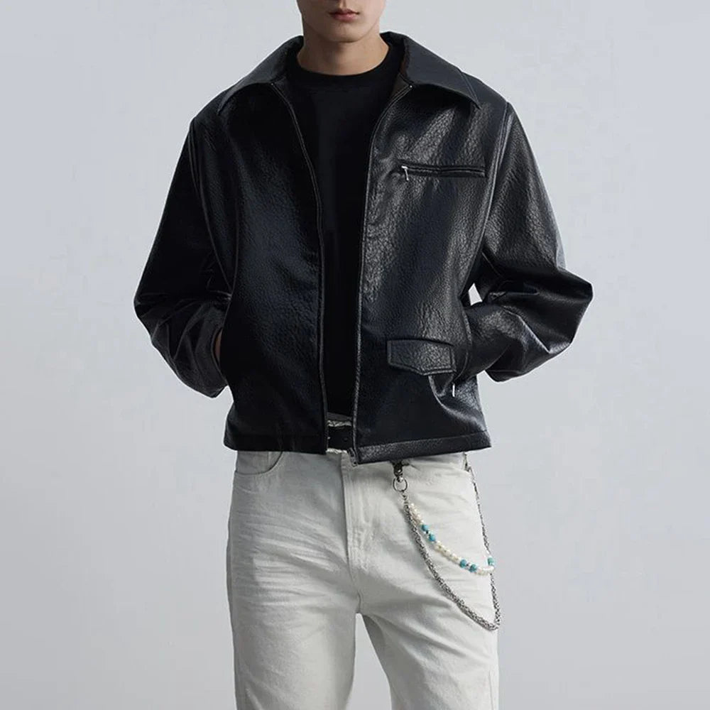 Muse Spring Slim Fit Motorcycle Leather Jacket