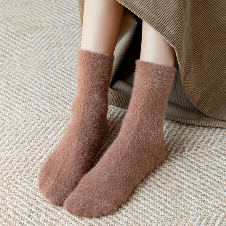 Cozy Soft Winter School Socks