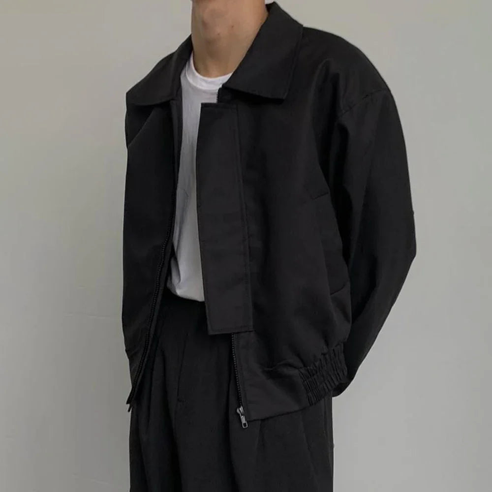 Men Signature British Casual Bomber Jacket