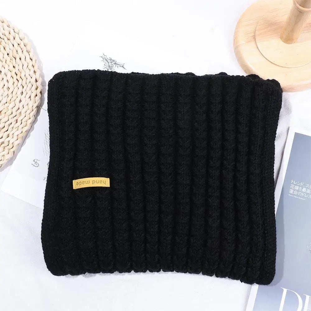 Knitted Solid Color Scarves