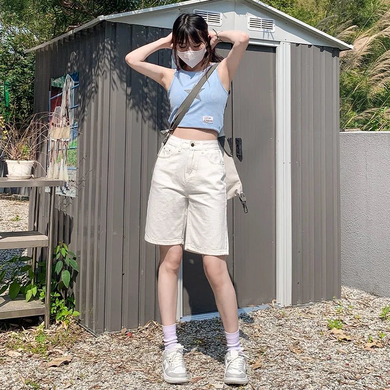Y2k Baggy Shorts voor dames