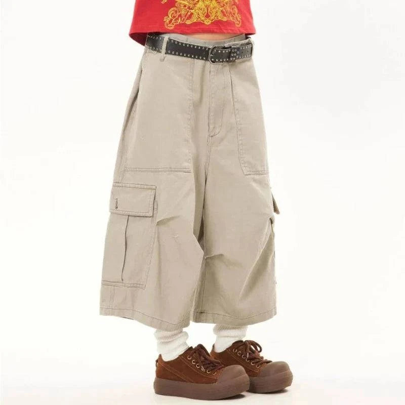 American Retro Summer Denim Jorts