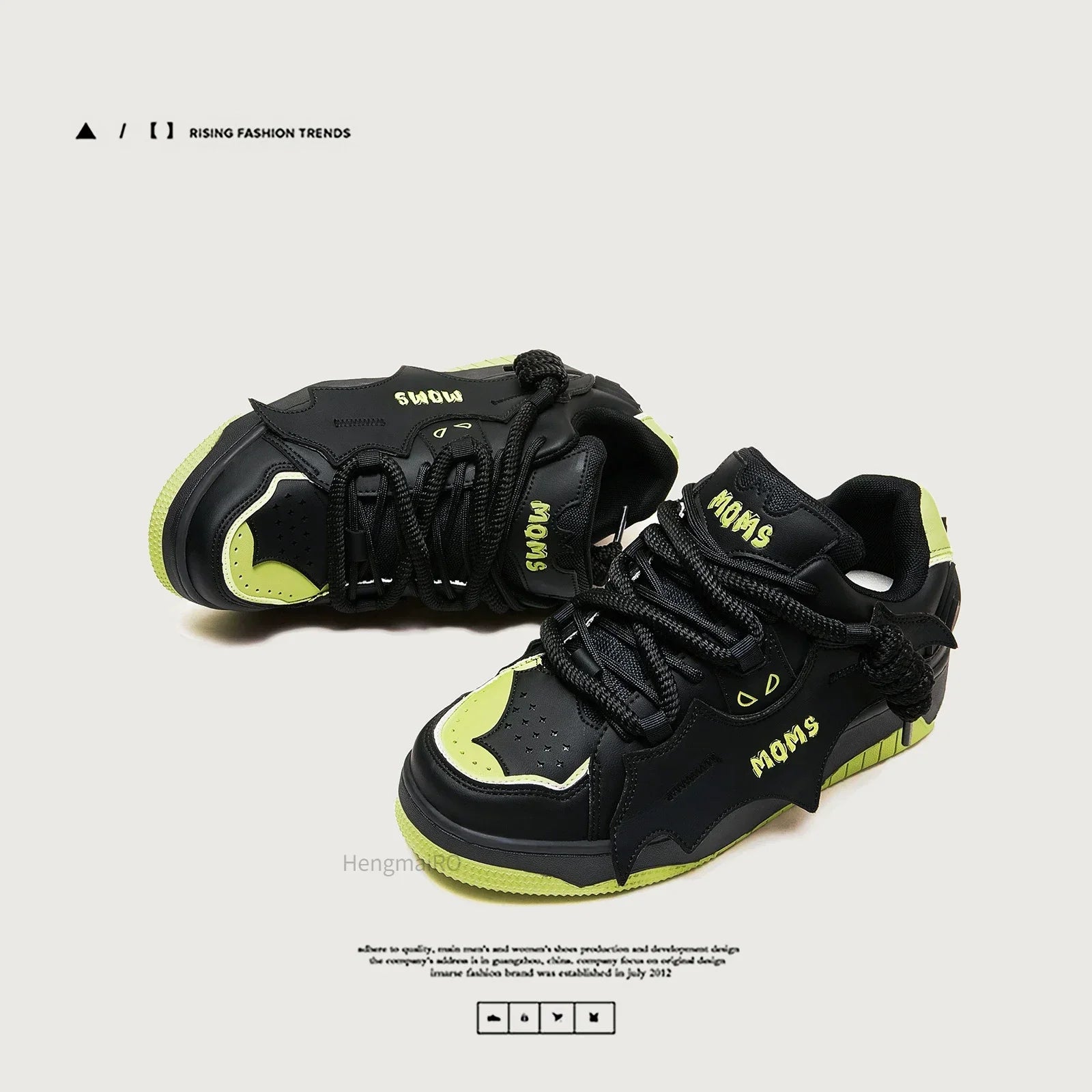Retro Y2K Punk Designer School Sneakers Shoes