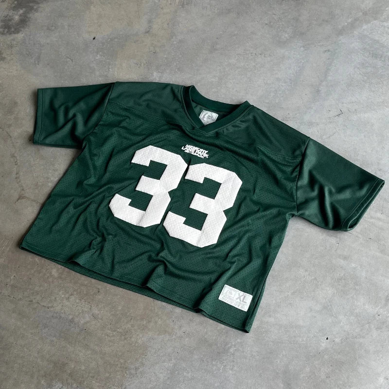 Unisex Y2K Retro 33 Mesh Jersey - MADXMARX