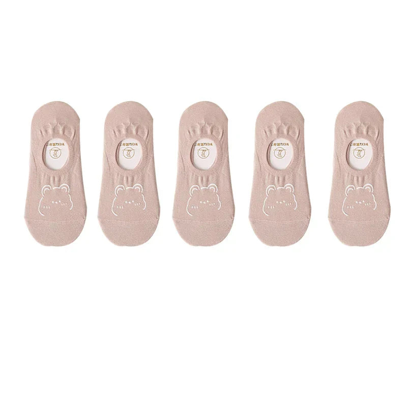 Cute Japanese Cartoon Bear Women Socks