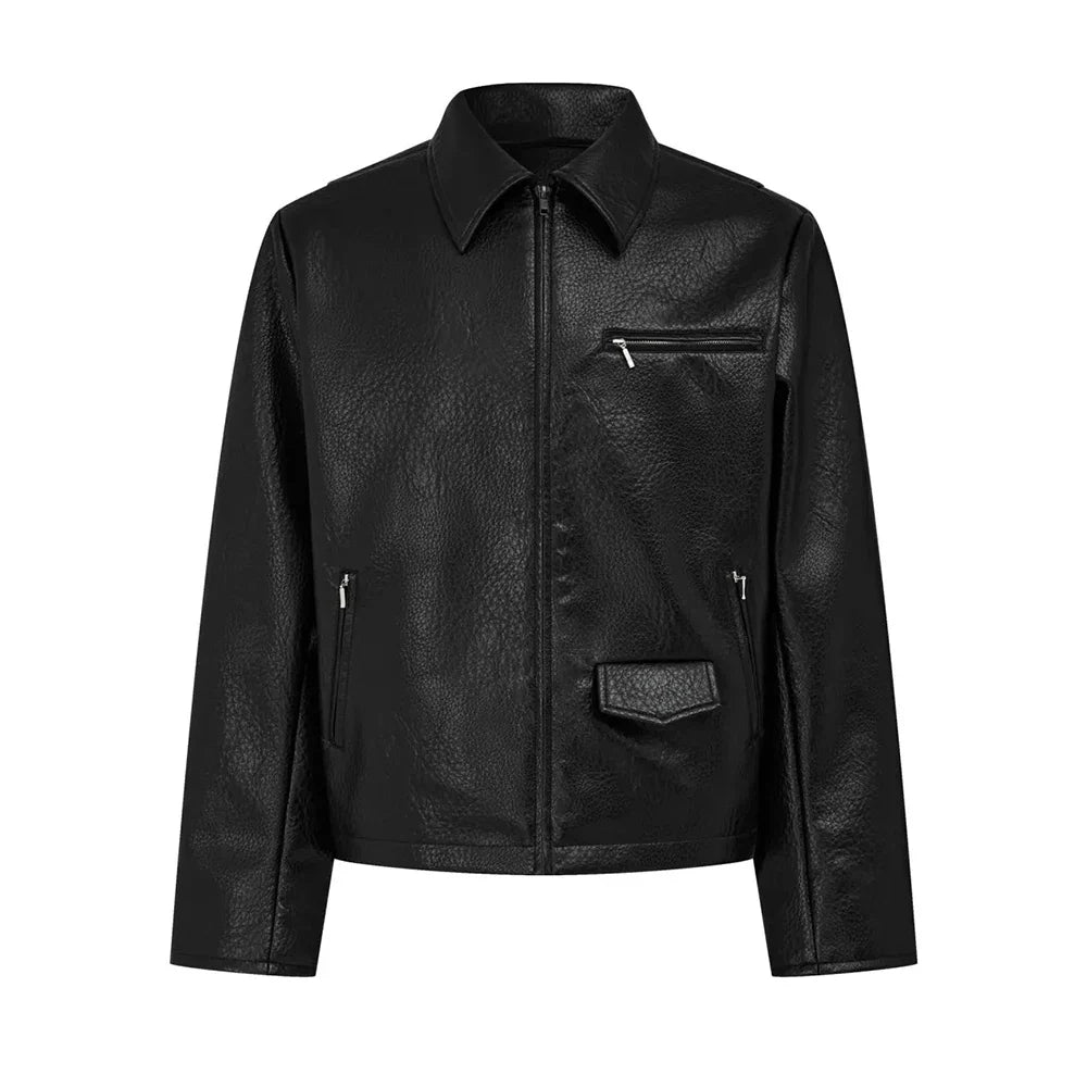 Muse Spring Slim Fit Motorcycle Leather Jacket