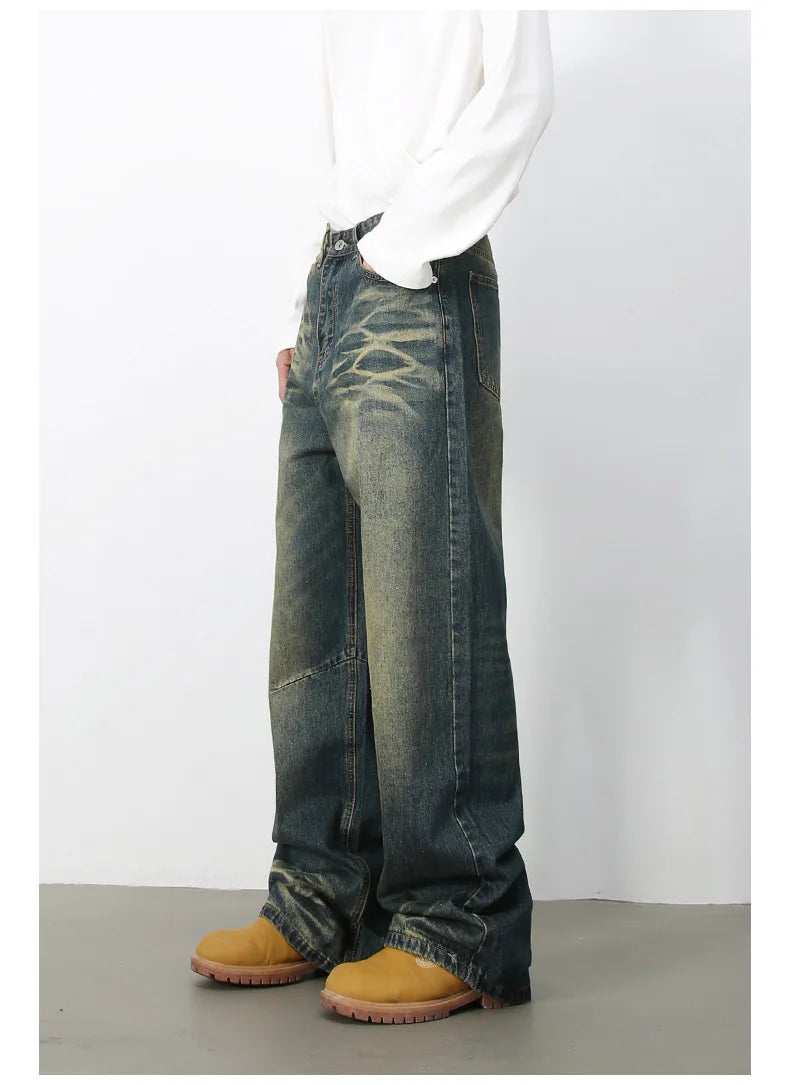 High-end Baggy Denim Wide Leg Jeans