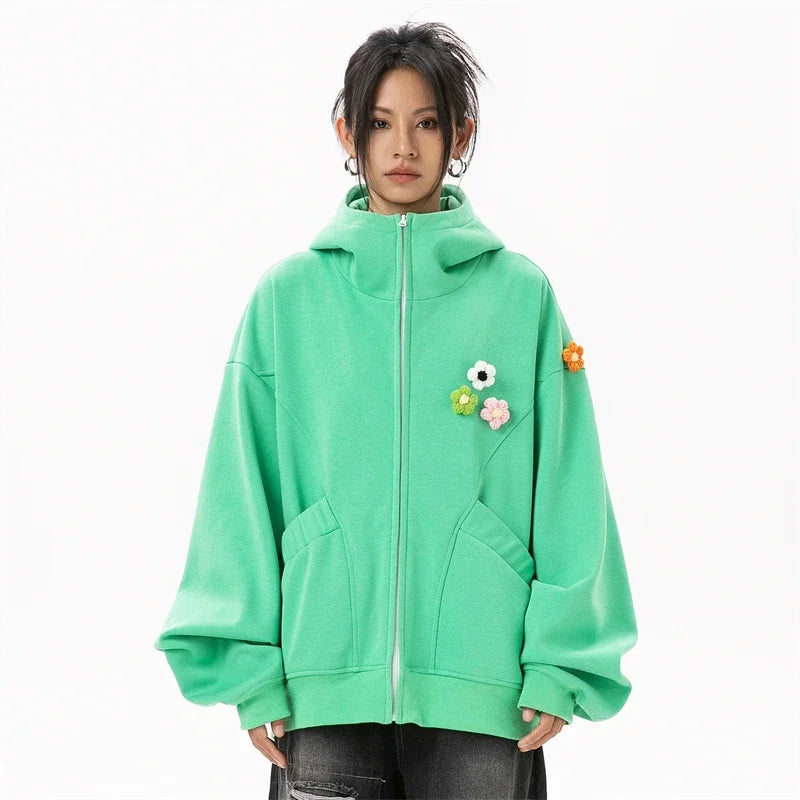 Sweats à capuche zippés confortables