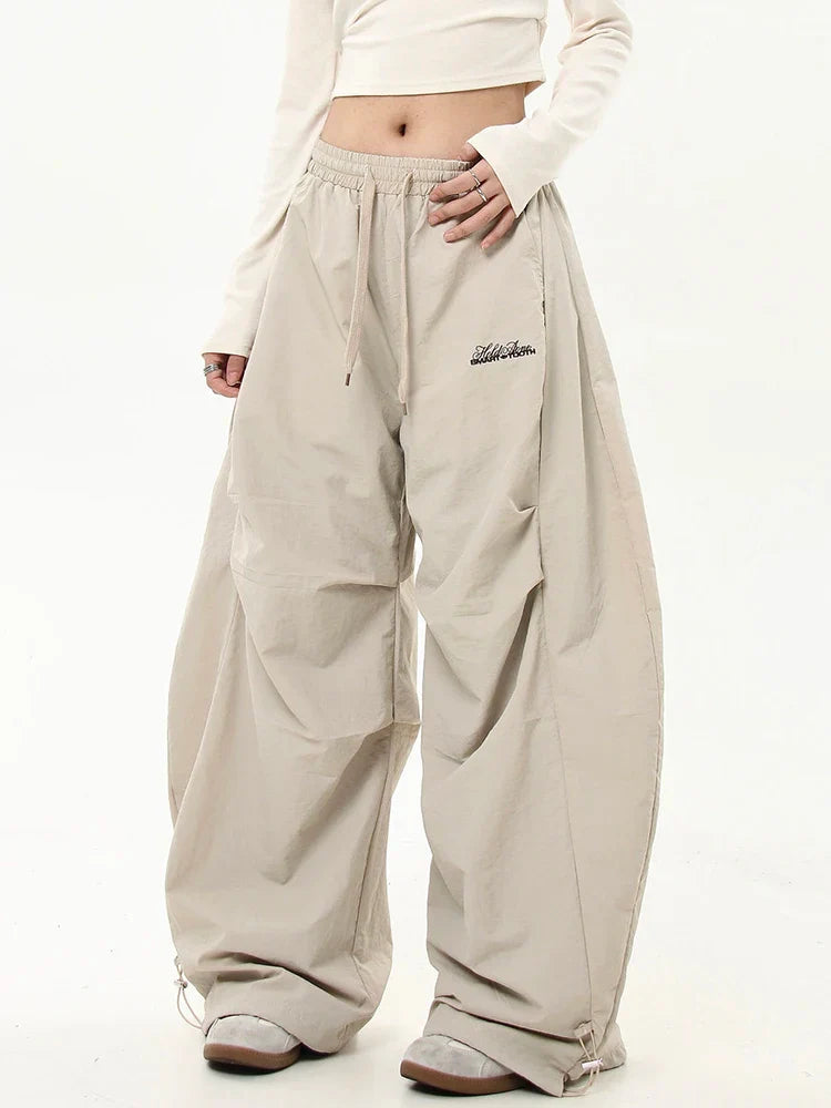 Pantalon cargo taille haute vintage