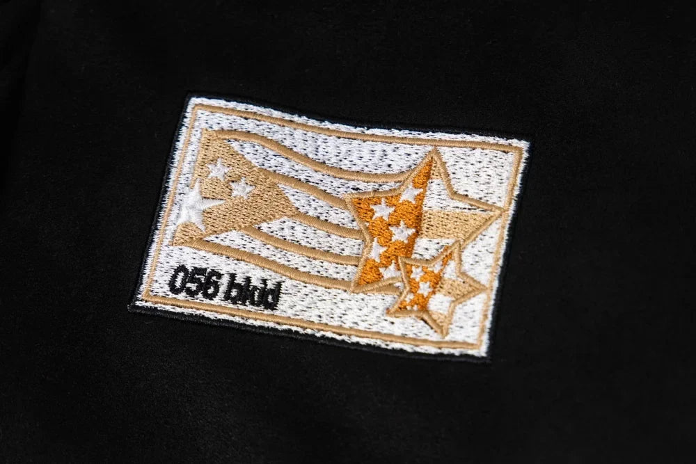 Streetwear High Street Stand Collar Windbreaker Jacket