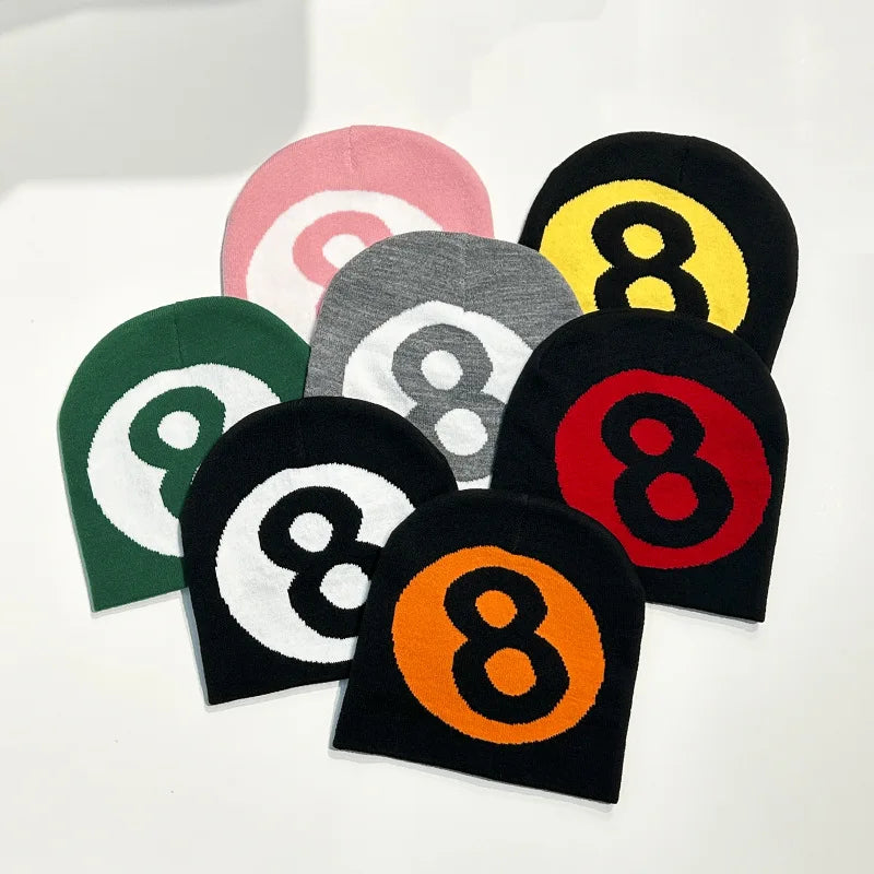 Billiard Balls Soft Knitted Hats