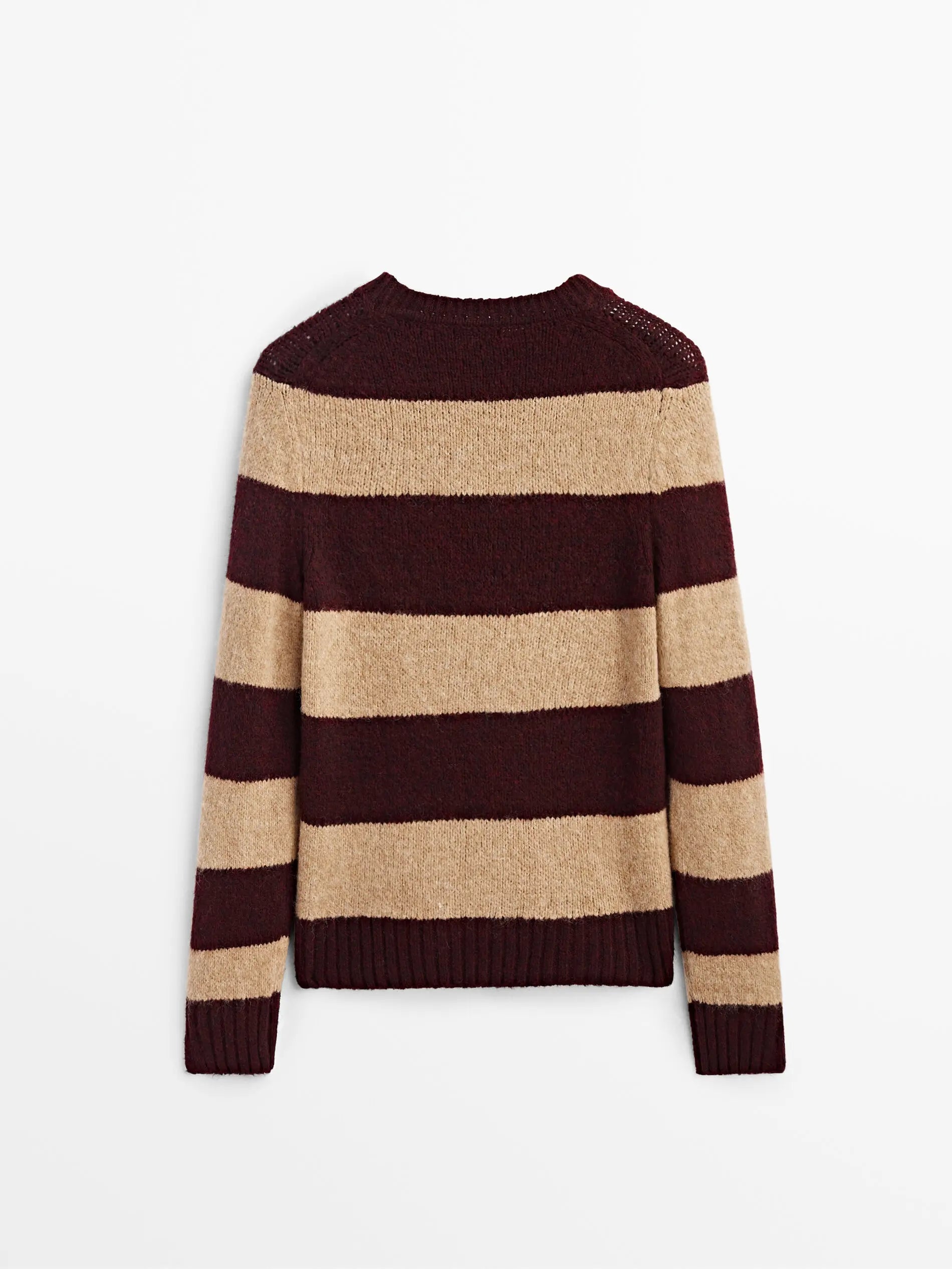 Women Vintage Ethereal Striped Retro Casual Sweater