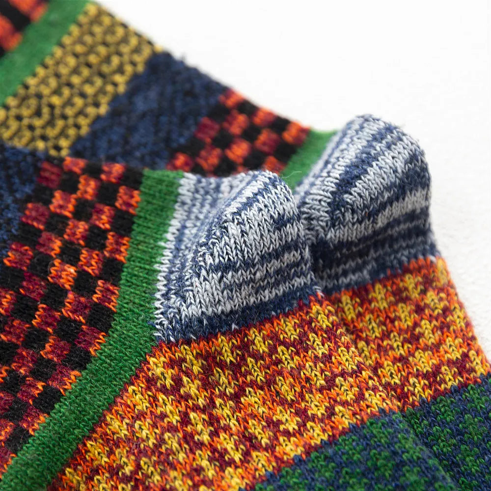 Thick Wool Retro Socks