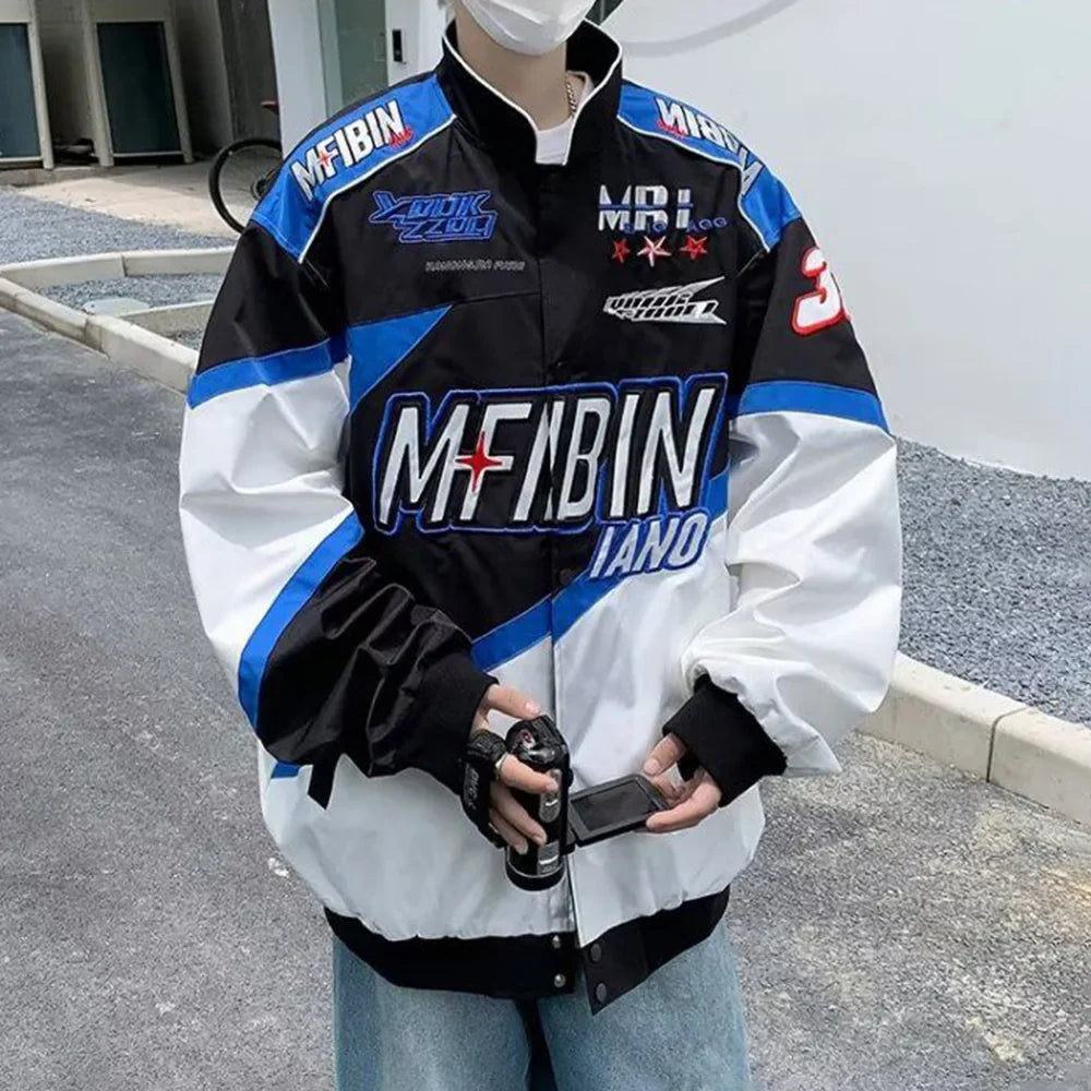 Oversized Energy Racing Motorcycle Jacket