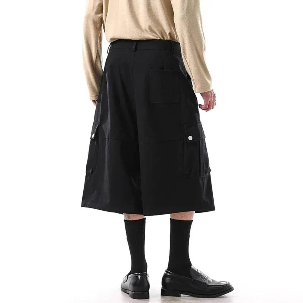 Long-lasting Retro Personality Cargo Jorts
