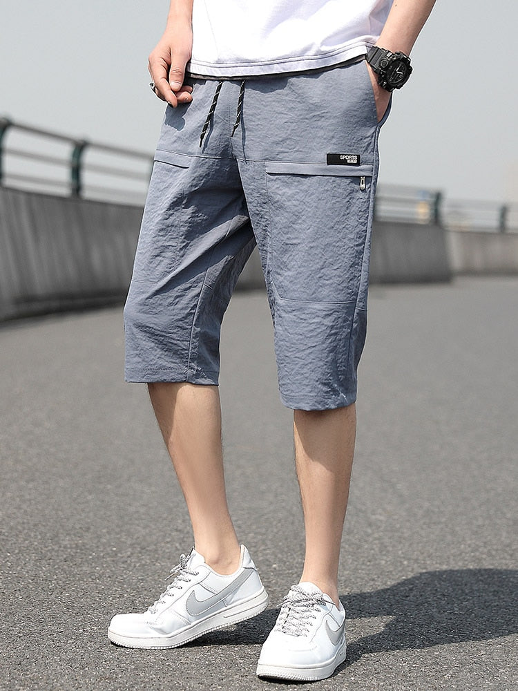 Pantaloncini larghi, casual e traspiranti