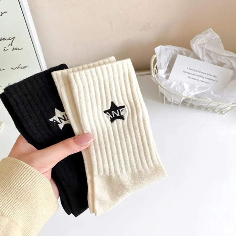 Black & White Minimal Socks