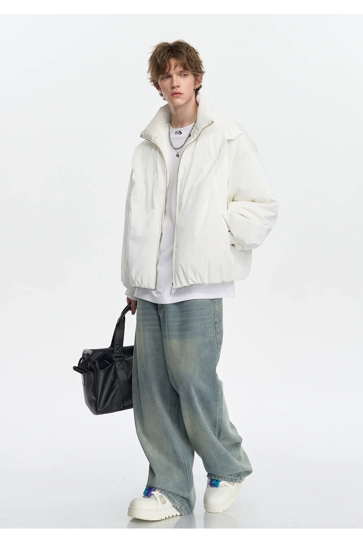 Trendy Thickened Casual Duck Down Jacket